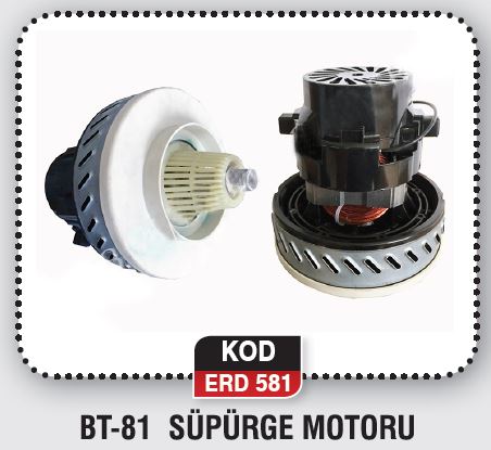 BT-81 SÜPÜRGE MOTORU ERD 581